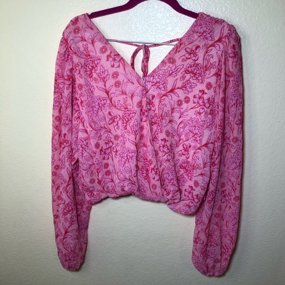 Midnight Sky Long Sleeve Blouse size M - Picture 2 of 10